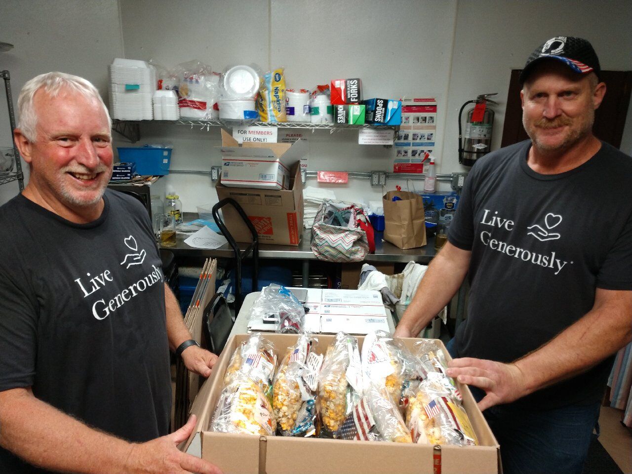 Care package Jim Rohlfing Paul Wingert